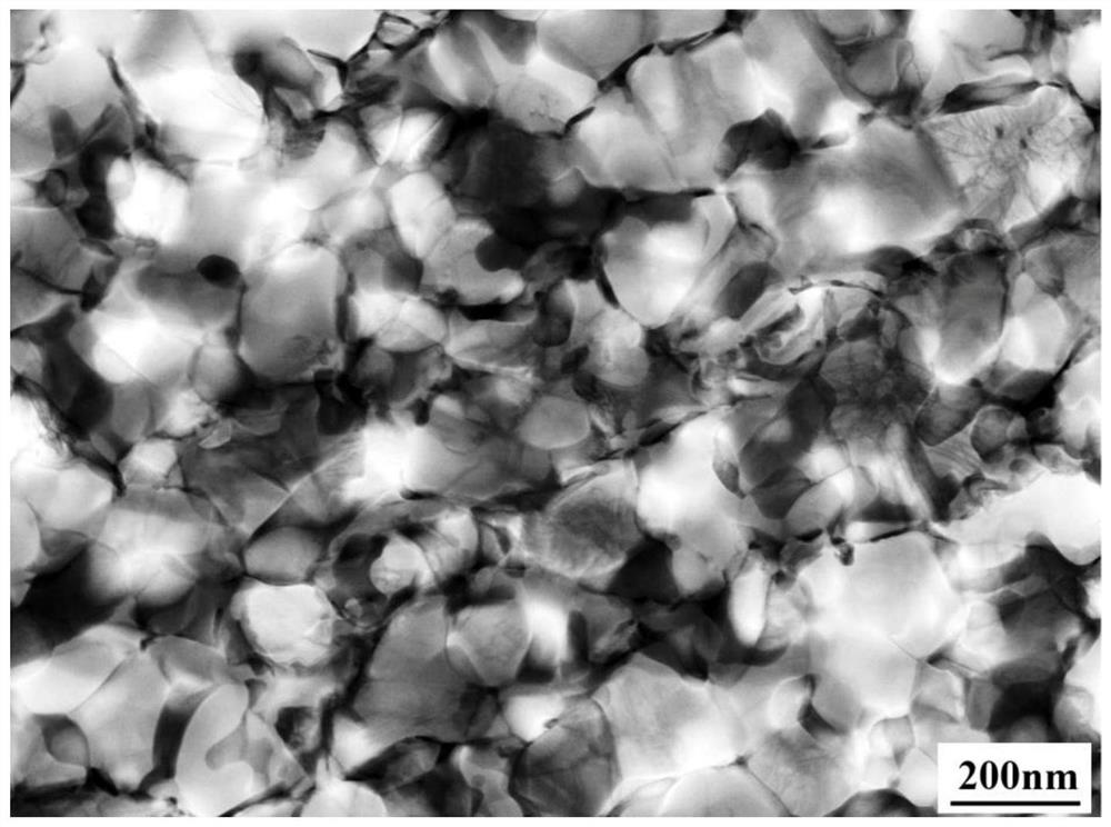 Superplastic forming nanocrystalline antibacterial martensitic stainless steel and preparation method thereof