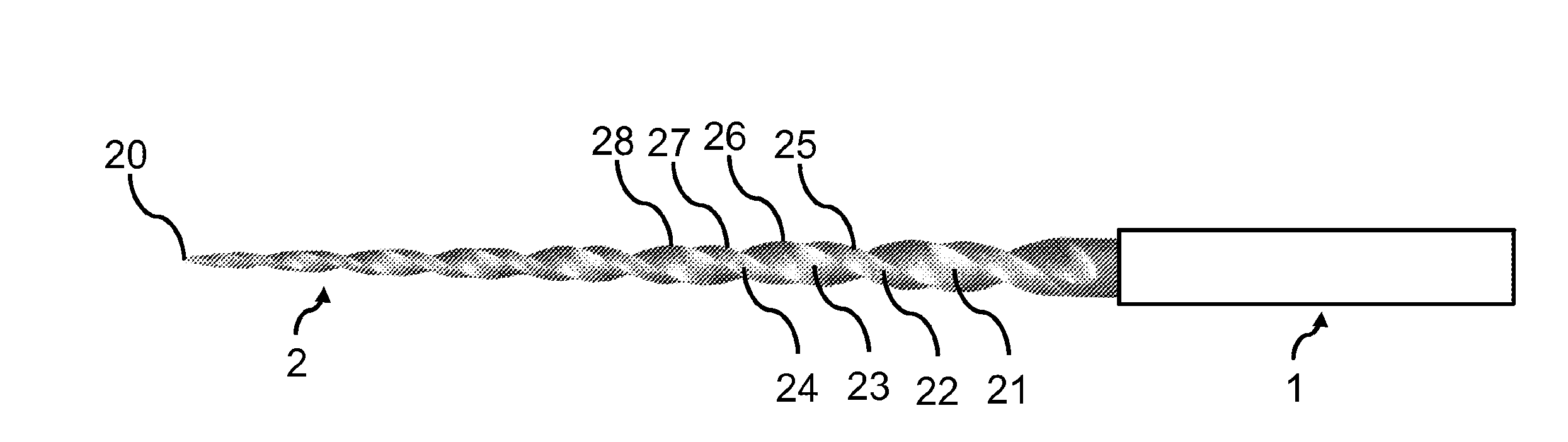 Endodontic instrument with rough surfaces and method for producing such an instrument