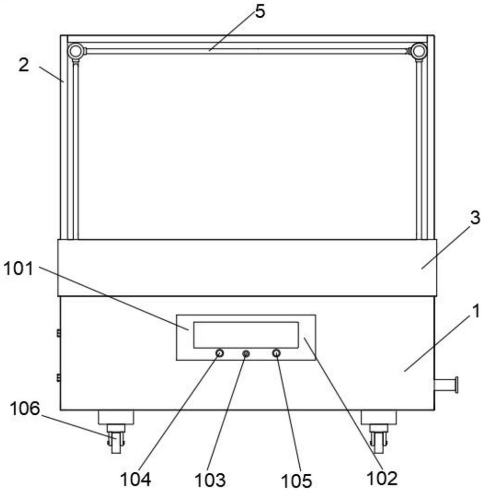 Cooling device for reducing lead refining in secondary lead smelting