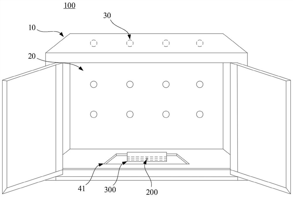 Auxiliary activation device for frozen embryo