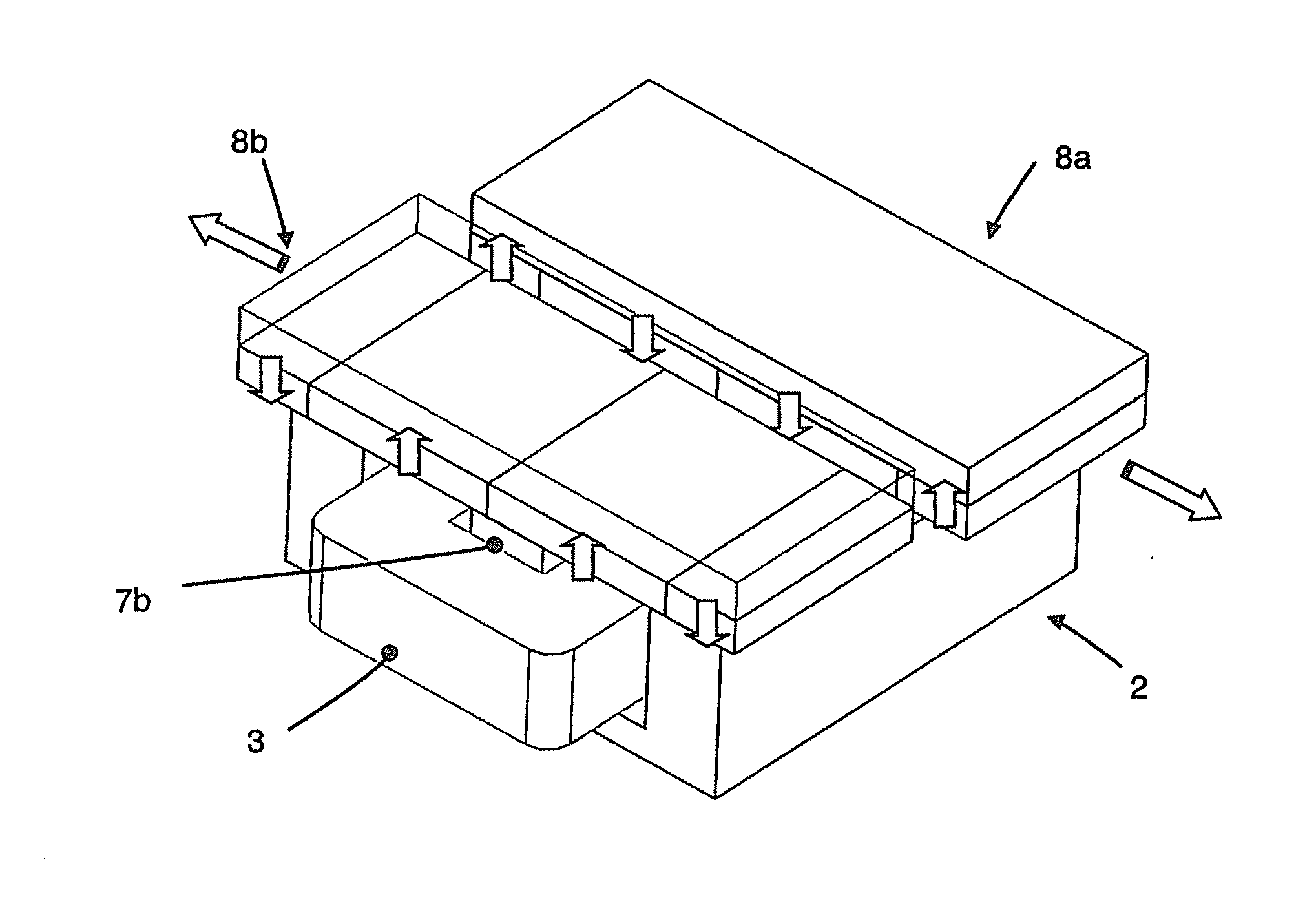 Electromagnetic actuator having improved force density and use therof for an electric razor