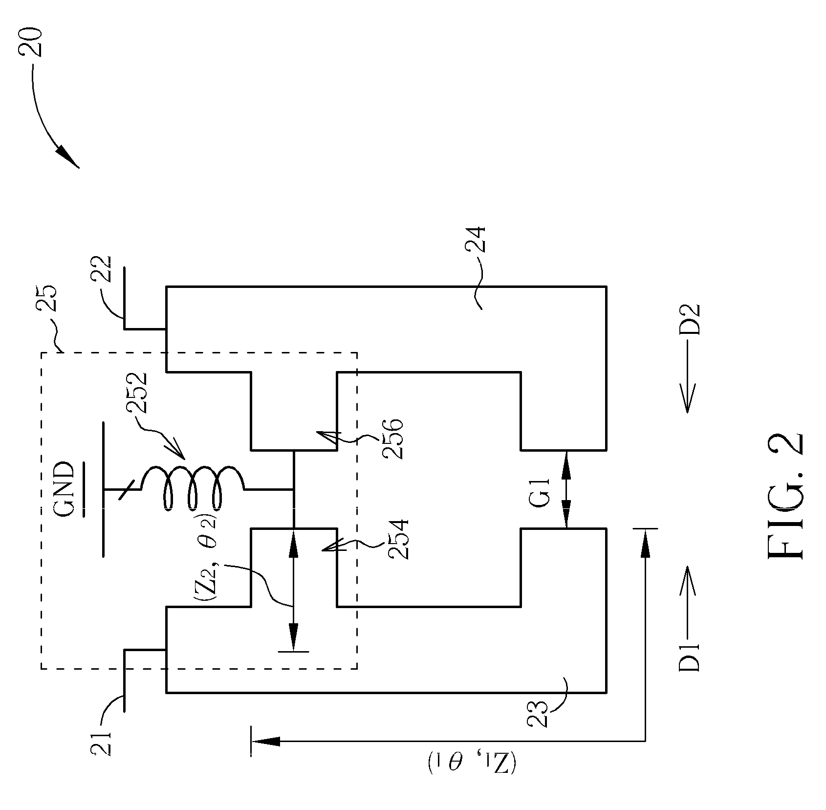 Second-order band-pass filter and wireless apparatus using the same