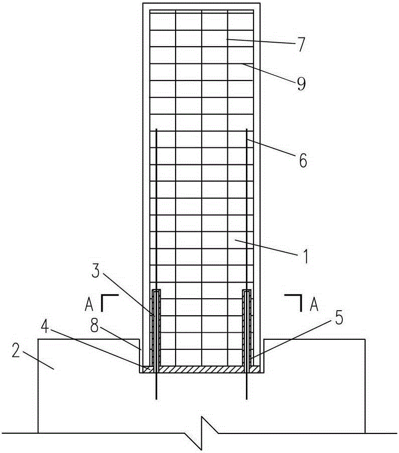 Controllable rotation self-resetting elastic column hinge structure and realization method of self-resetting elastic column hinge