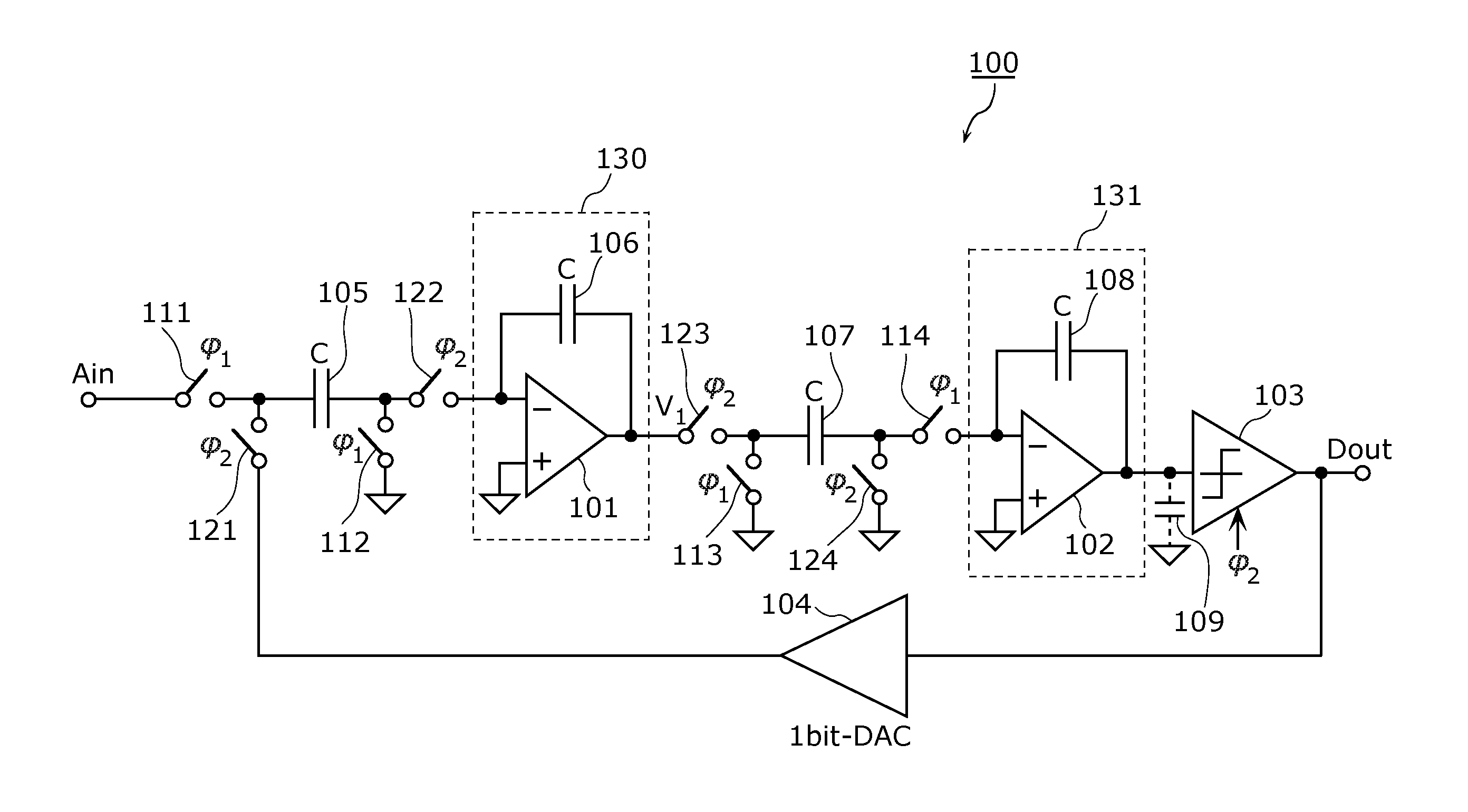Analog-to-digital conversion circuit and method of driving the same