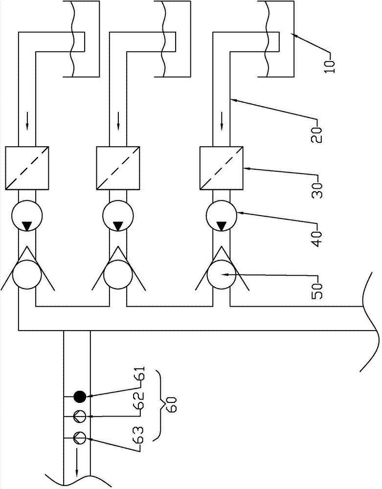 Apparatus for synchronously detecting water quality parameters of pools