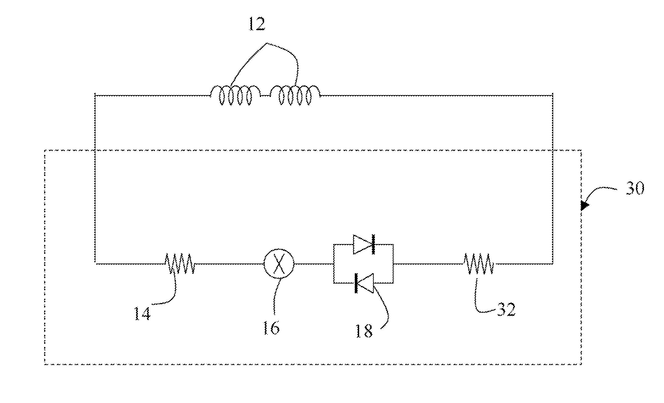 Quench protection circuit for superconducting magnet coils