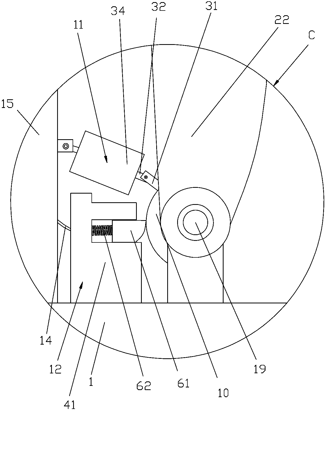 Closestool with closestool coil capable of being automatically upturned