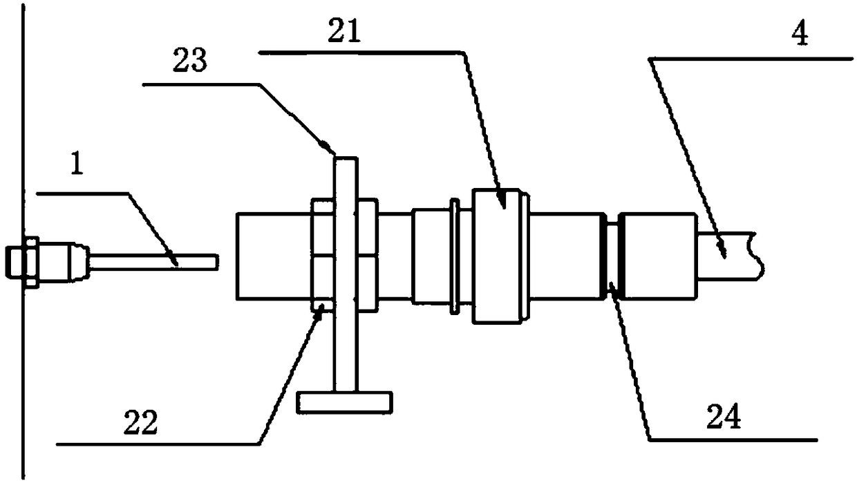 Nuclear power station main pump rotating speed measurement system and method