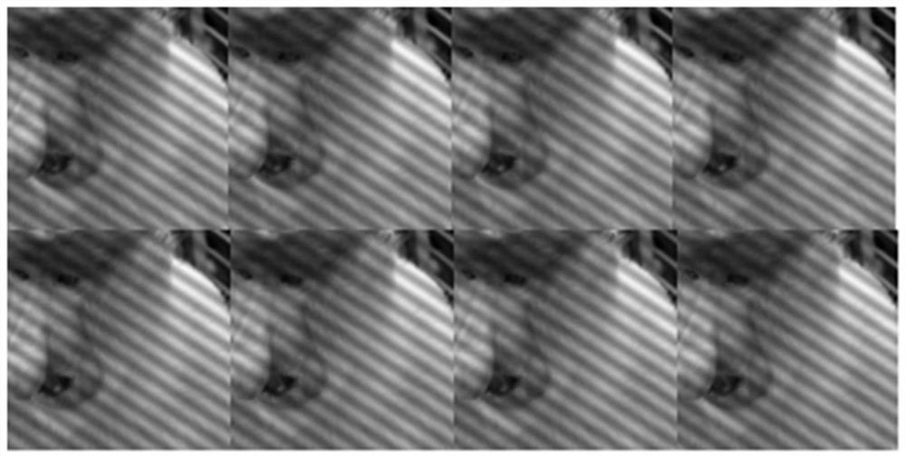 Grating phase contrast imaging signal extraction method and device, storage medium and electronic equipment