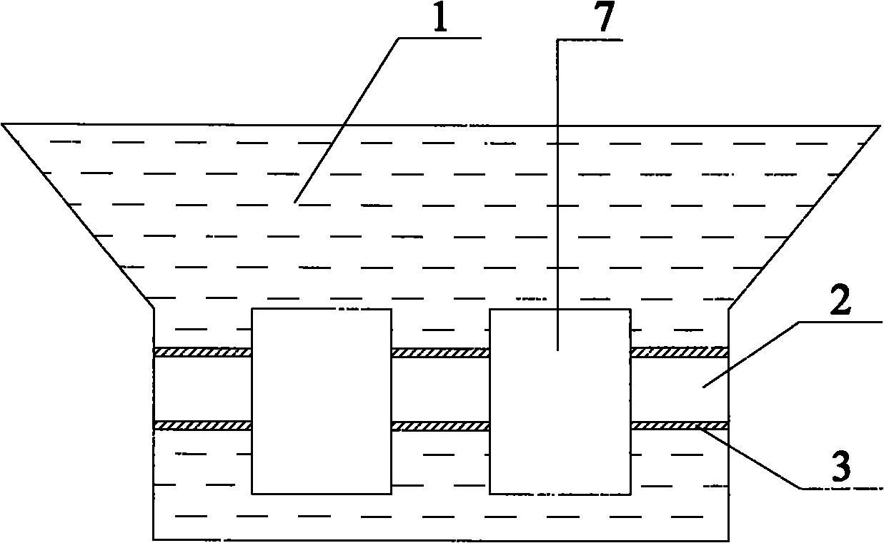 Large-span prestressed concrete beam plate as ventilating channel and ventilating channel system