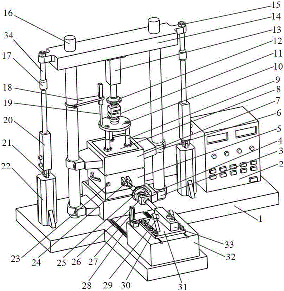 Electric double-surface shear apparatus