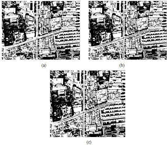 Method and system for remote-sensing image and laser point cloud registration based on road features