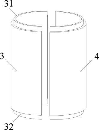 A sample preparation device and sample preparation method for bidirectional layered compaction of remolded soil