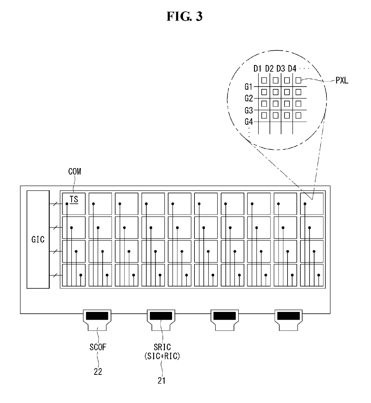 Display device having touch sensors and driving method thereof