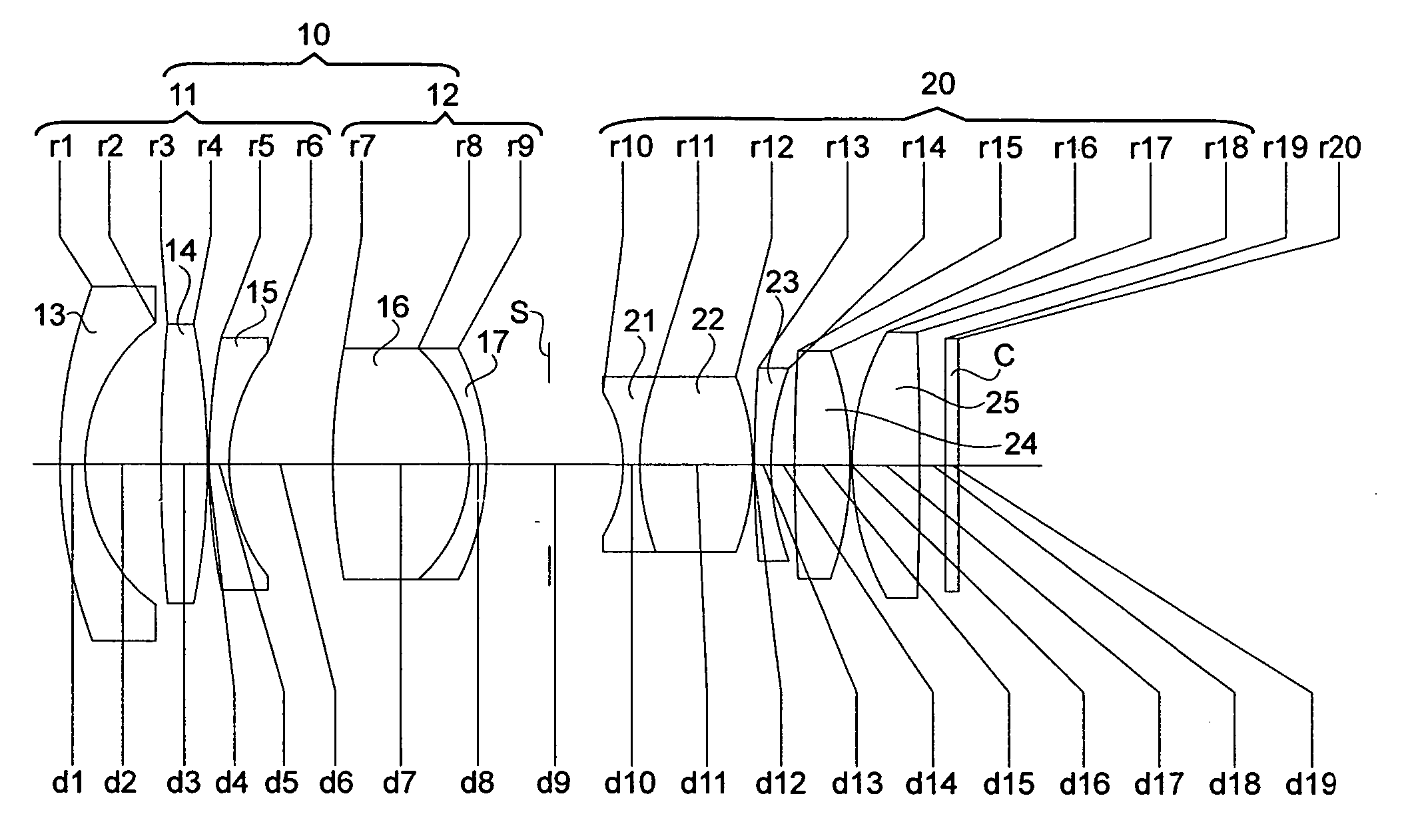 Wide-angle lens system