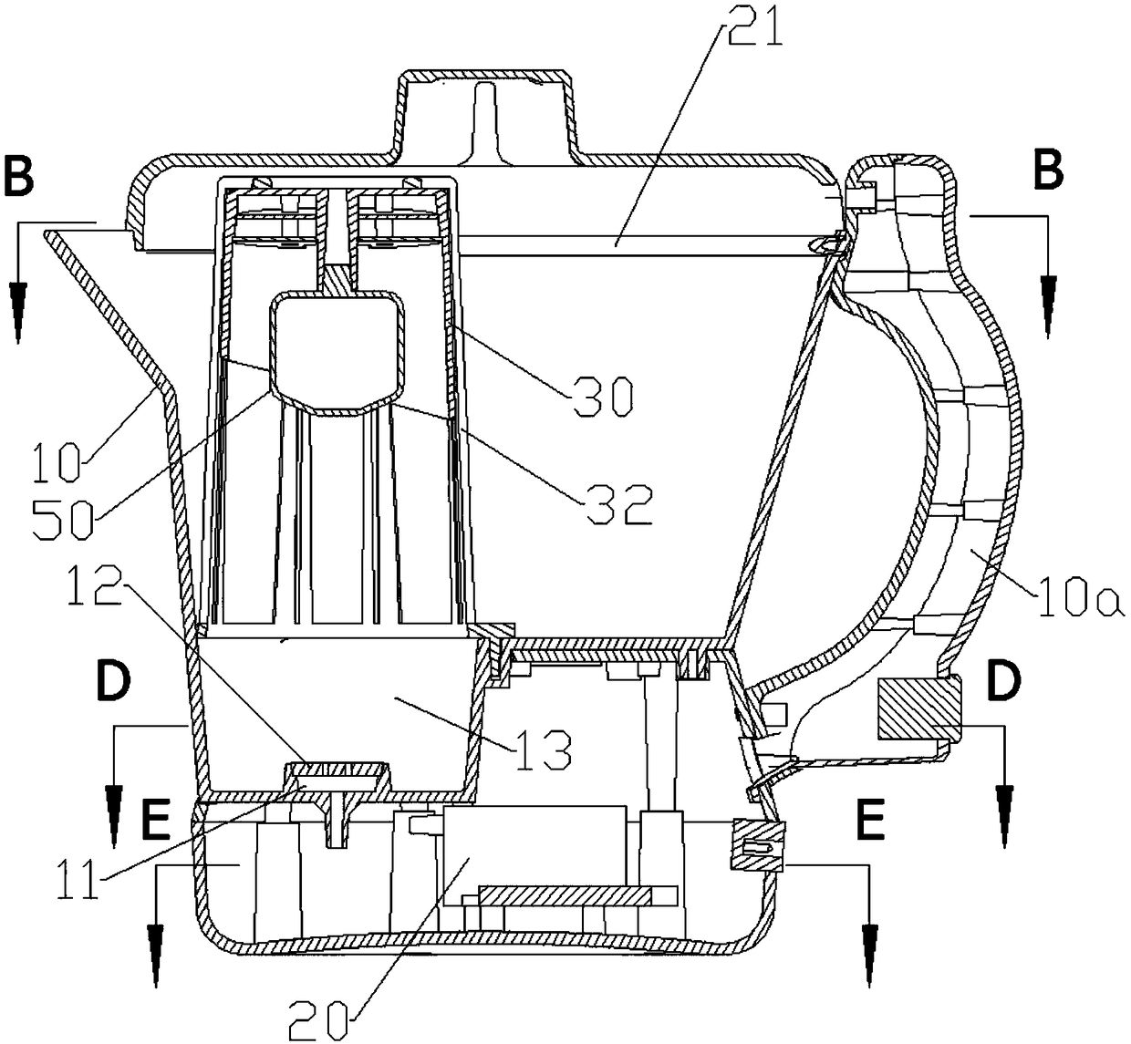 Ozone water preparation device