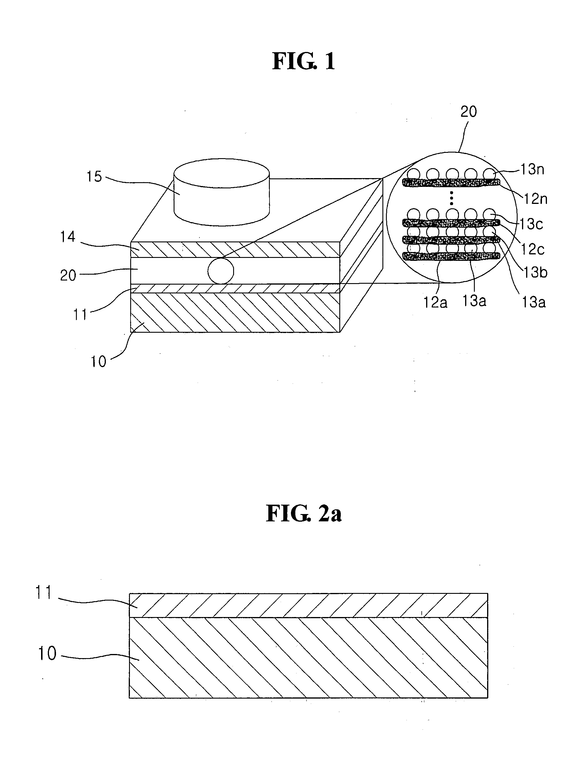 Floating gate having multiple charge storing layers, method of fabricating the floating gate, non-volatile memory device using the same, and fabricating method thereof