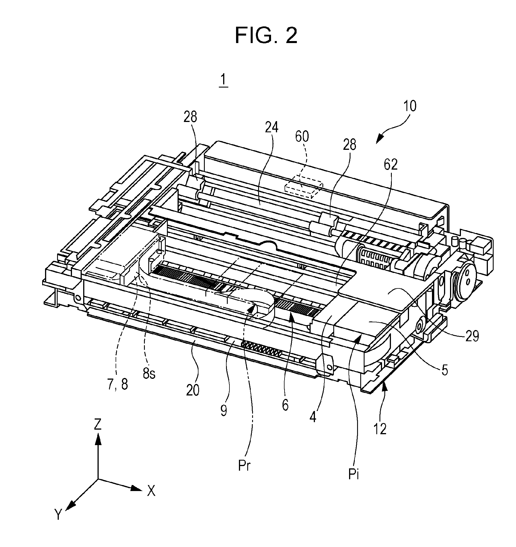 Liquid accommodating container