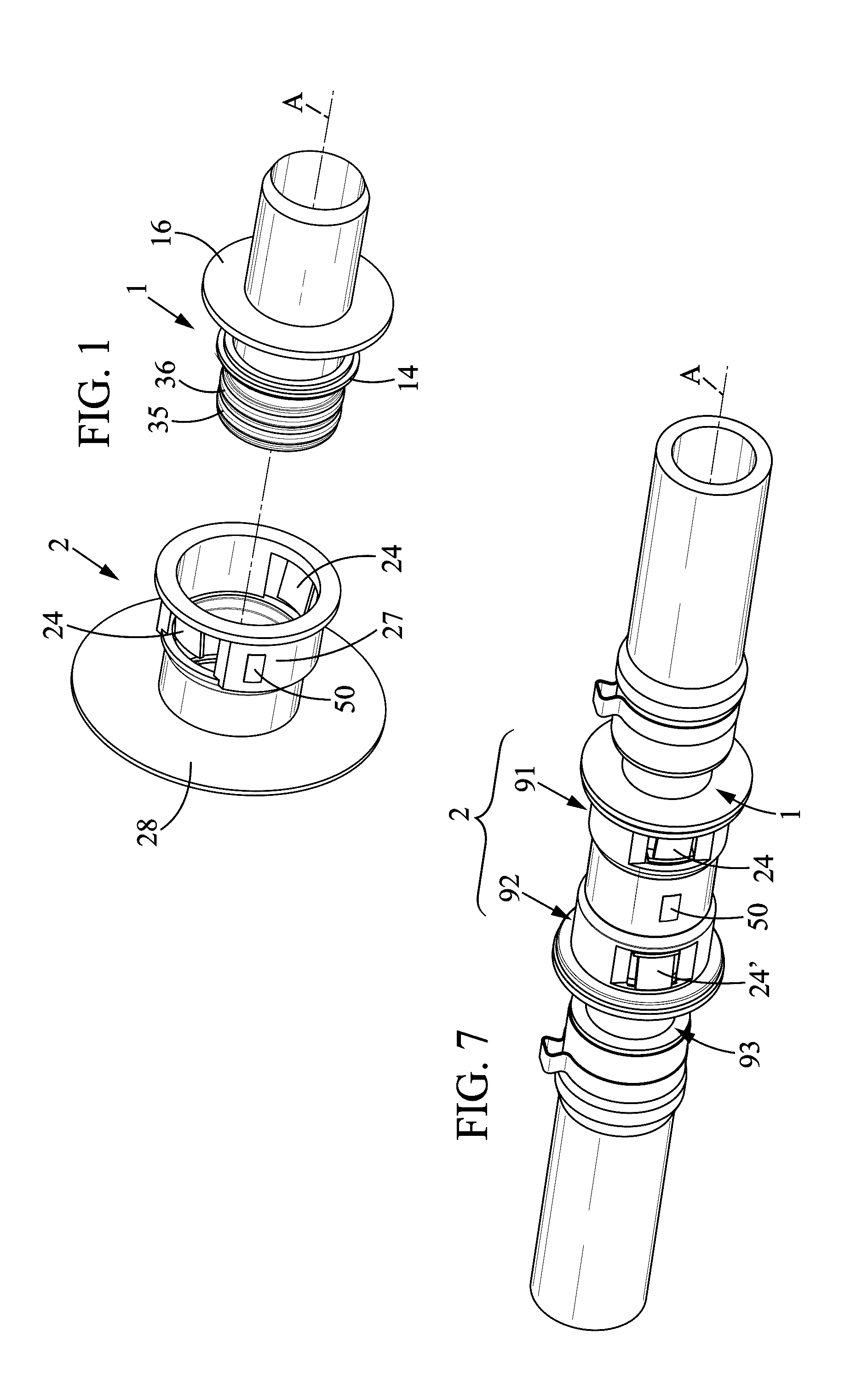 Locking fluid connector