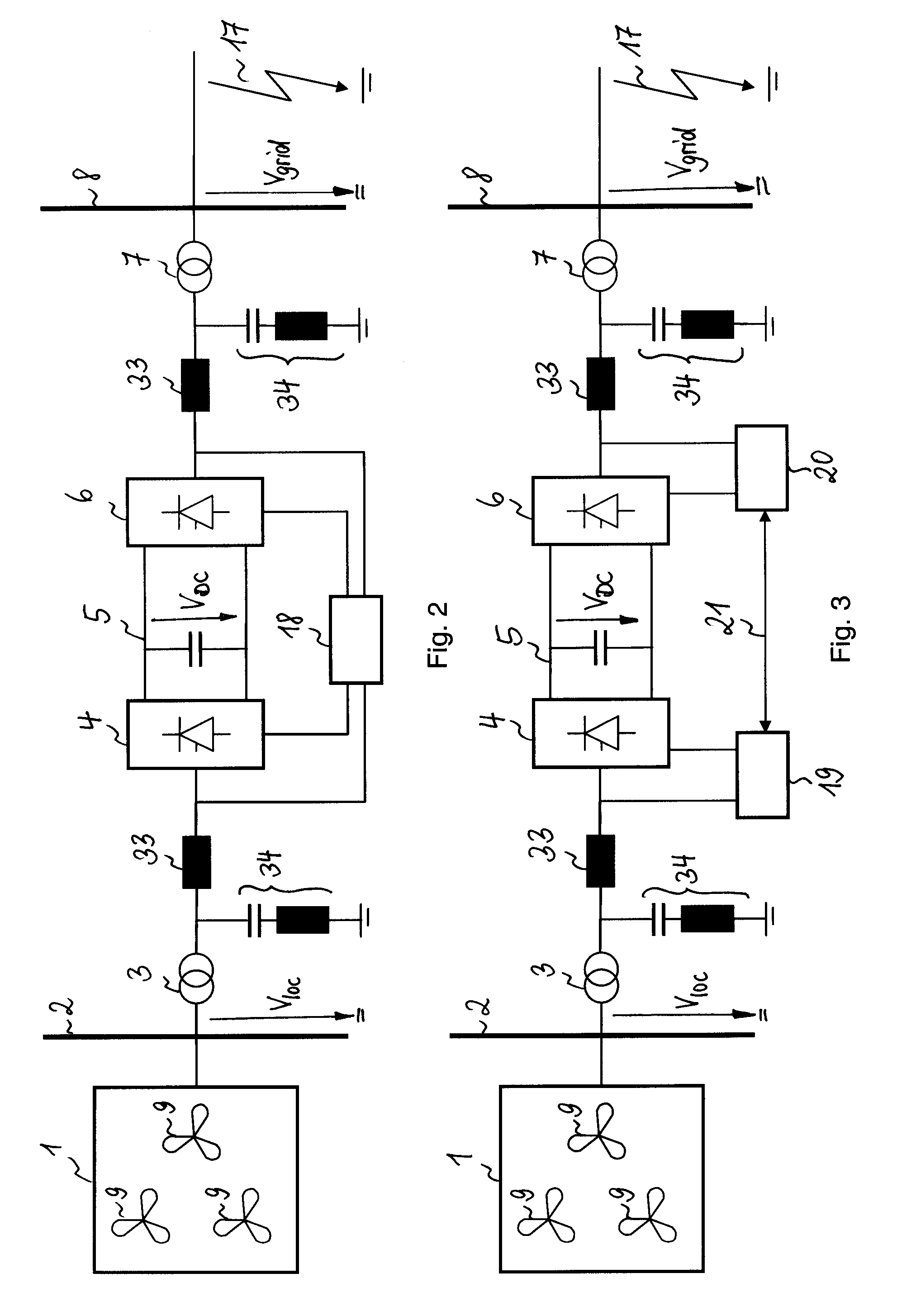 Method and system to influence the power generation of an adjustable speed generator