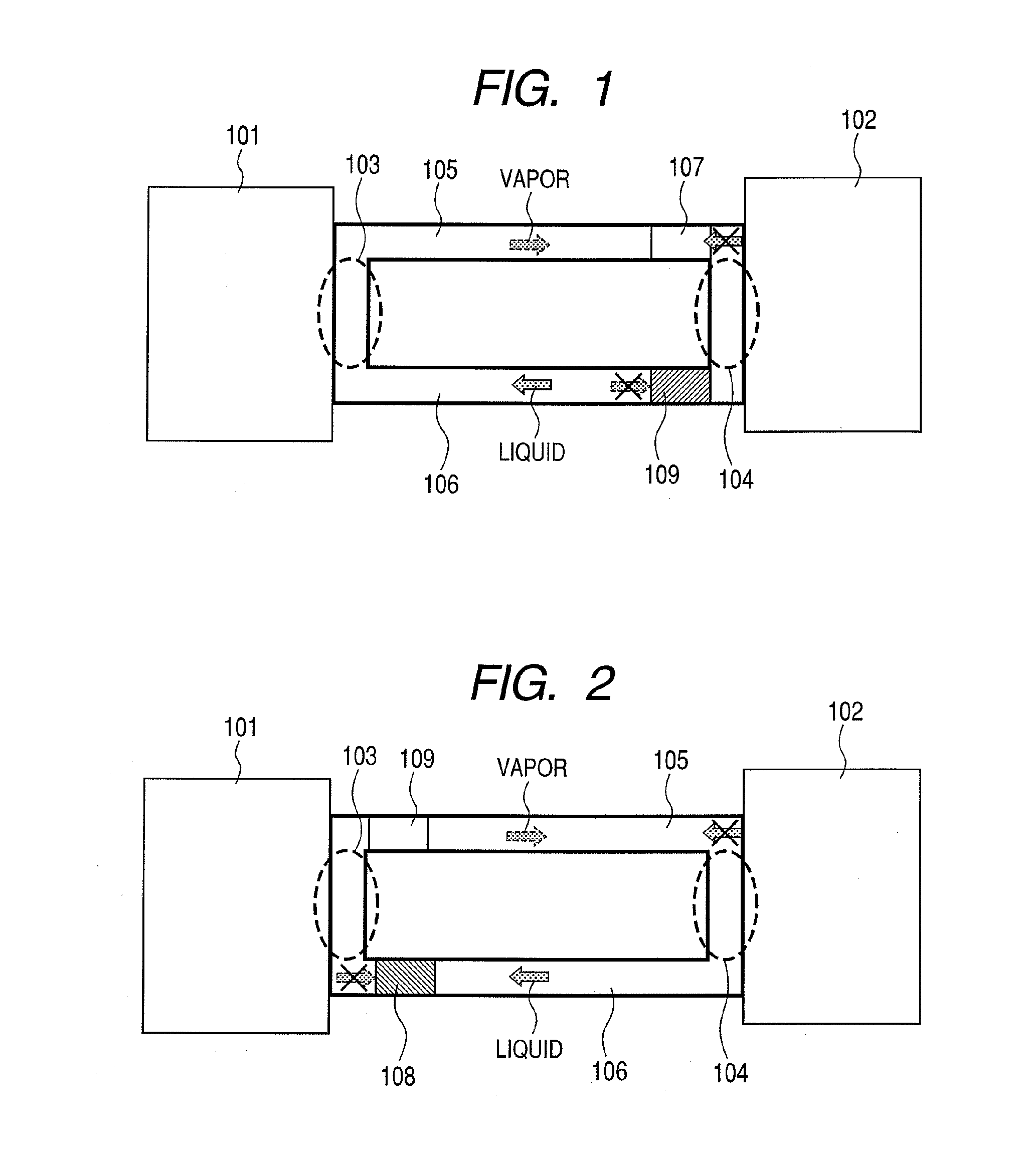 Heat transfer controlling mechanism and fuel cell system having the heat transfer controlling mechanism