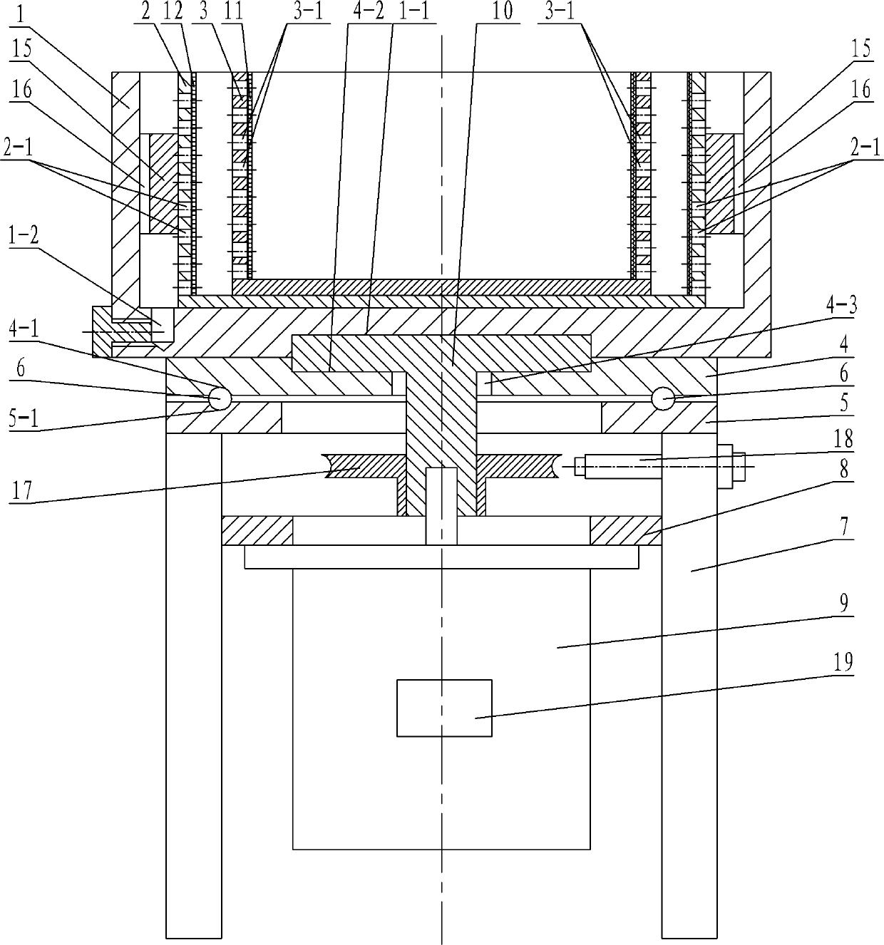 Device for measuring segregation resistance and bleeding of fresh concrete