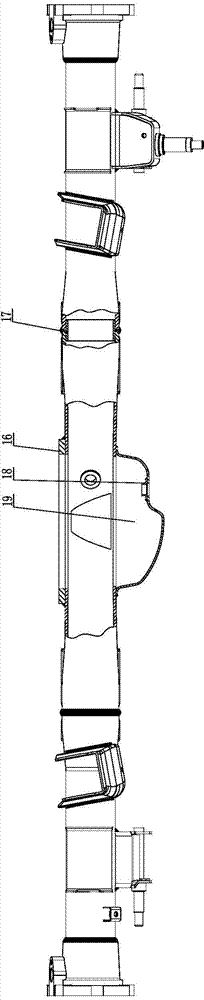 Rear axle housing assembly