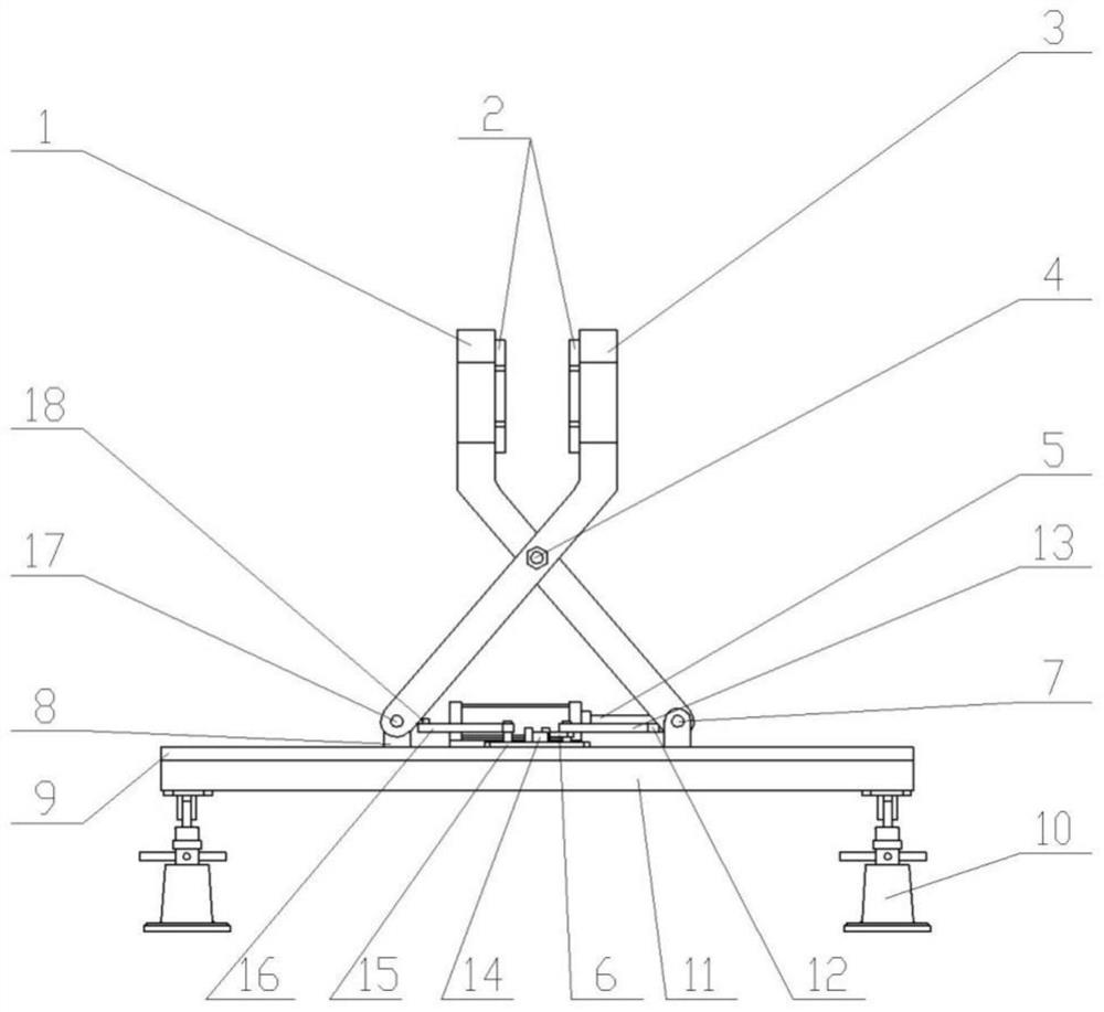 A braking device for large-diameter gear equipment