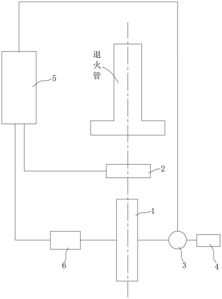 Tool and system for cleaning optical fiber drawing channel