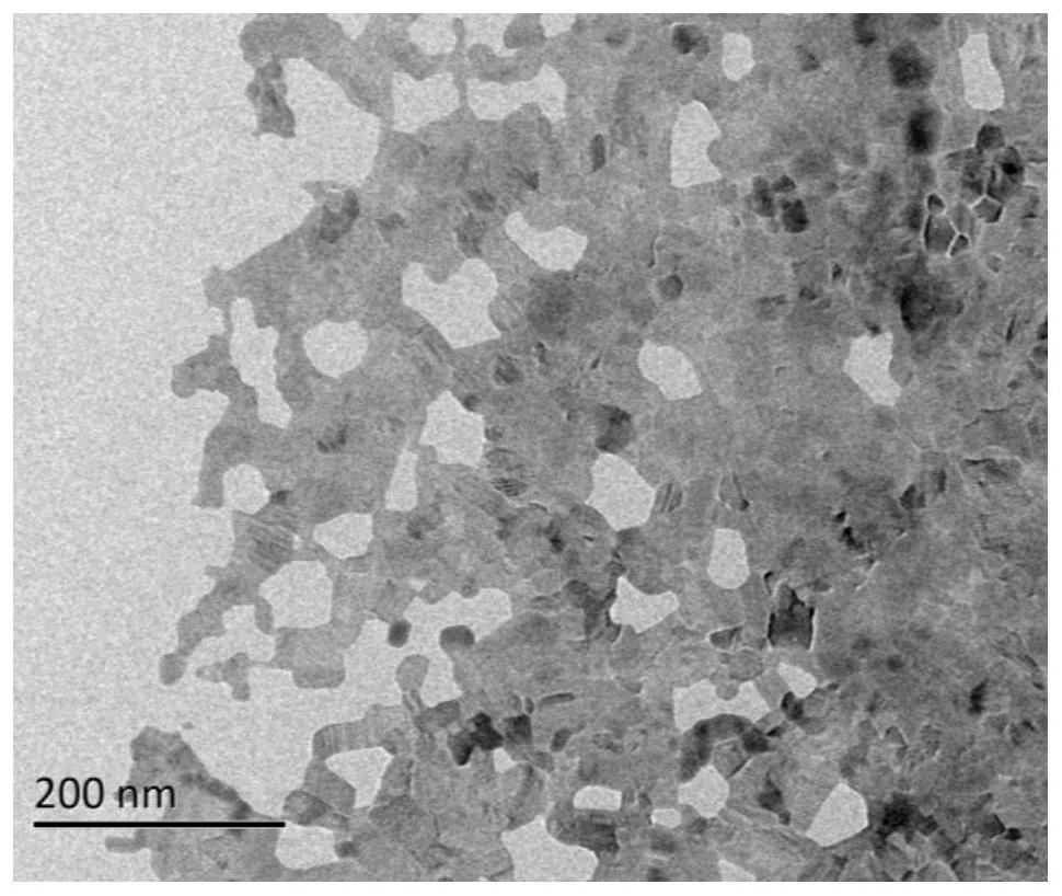 Preparation method of porous orthorhombic-phase niobium pentoxide nano material