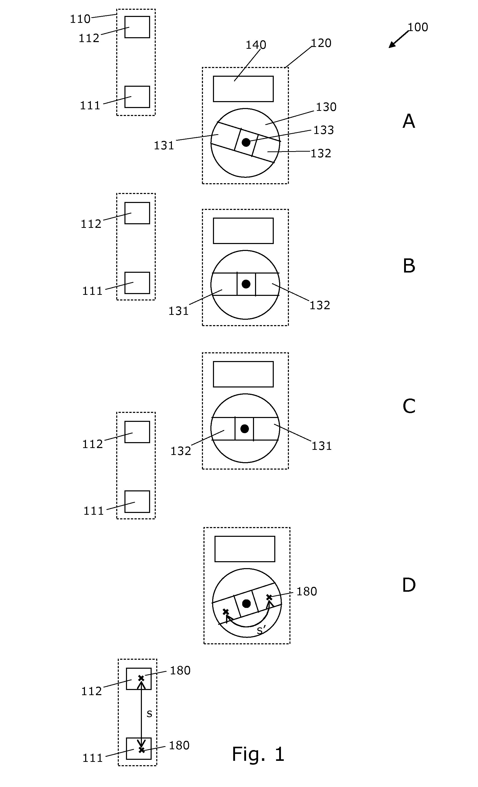 Induction generator for a bi-cycle