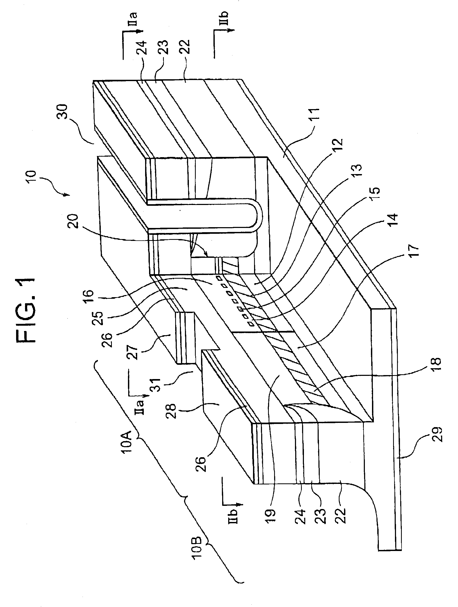 Optical device having a carrier-depleted layer