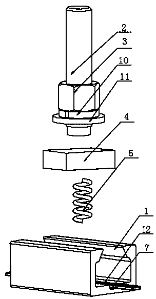 Distributed optical fiber monitoring pre-buried groove