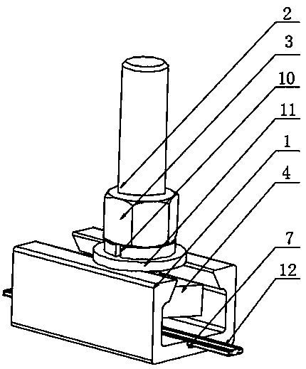 Distributed optical fiber monitoring pre-buried groove