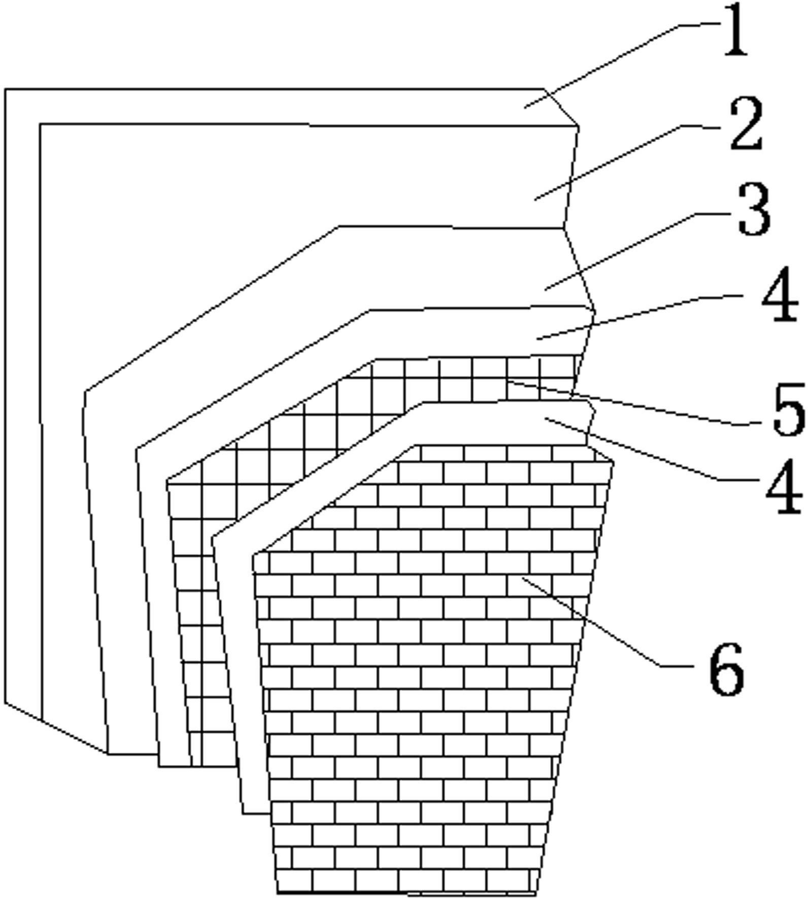 Light explosion relief wall capable of being decorated