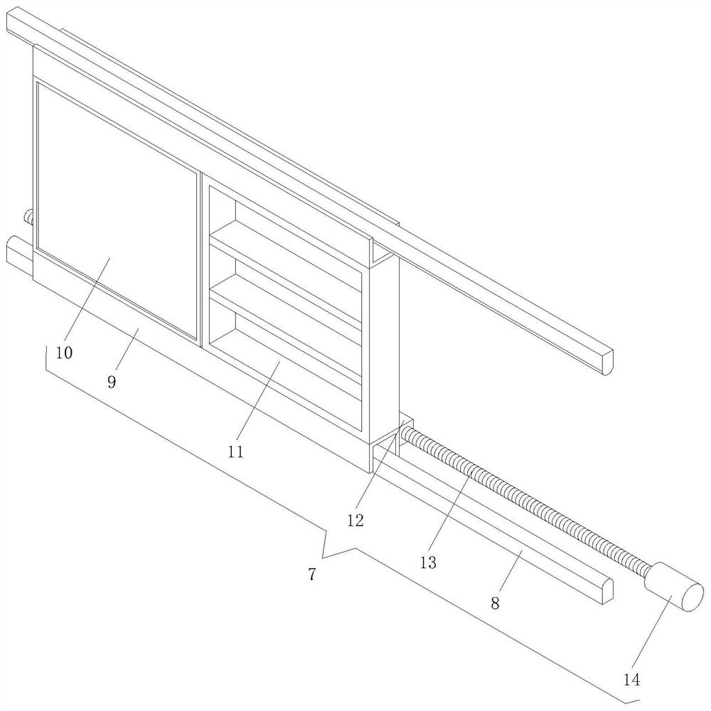 Television cabinet capable of being folded and stored