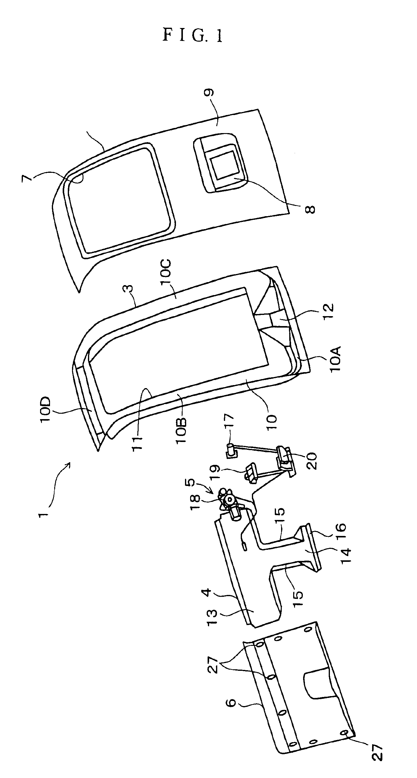 Vehicle door and manufacture thereof