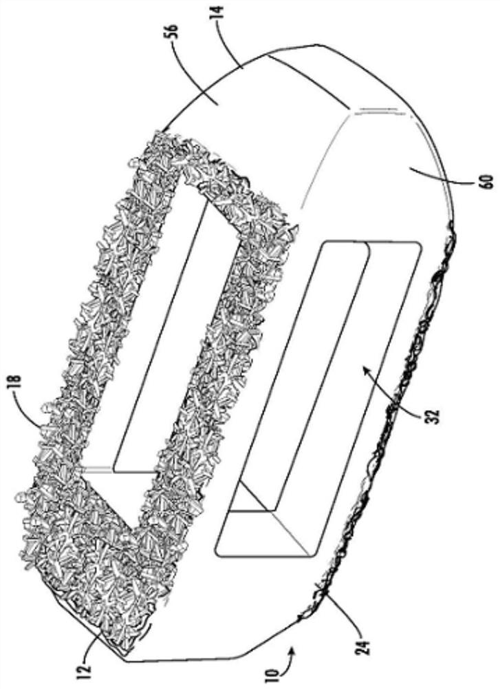 Spinal implant with surface protrusions