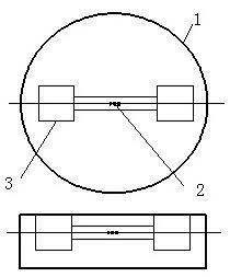 Fiber grating pressure sensor, manufacture method and method for monitoring load of asphalt pavement