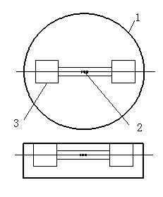 Fiber grating pressure sensor, manufacture method and method for monitoring load of asphalt pavement