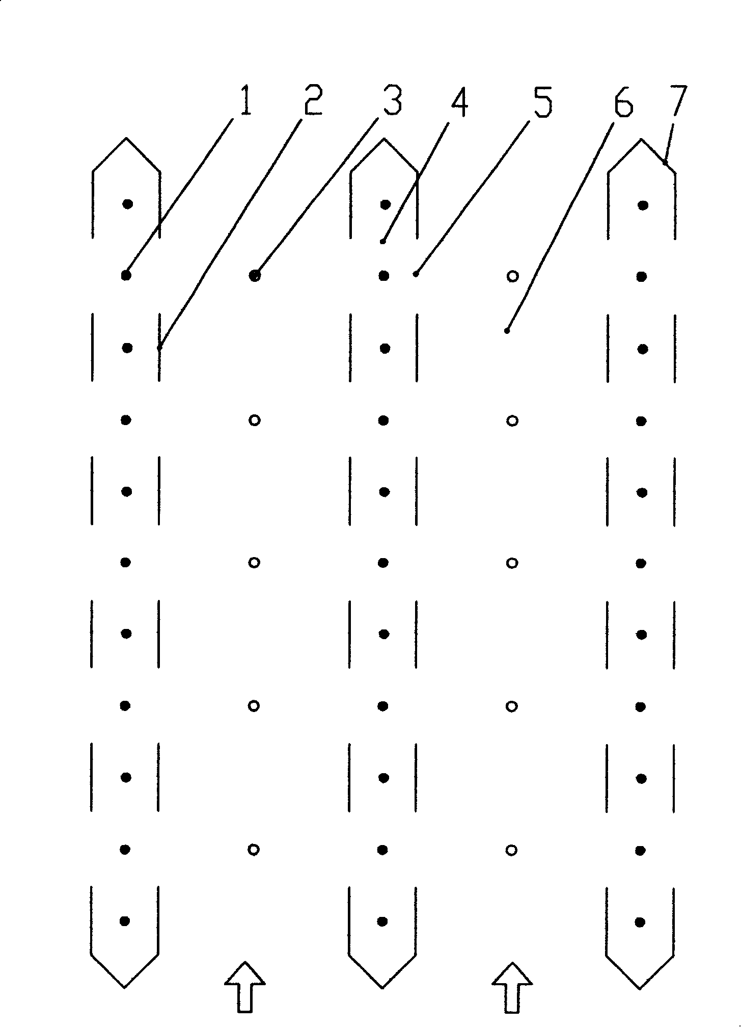 Configuration scheme of lens style high voltage electrostatic dust collection electric field
