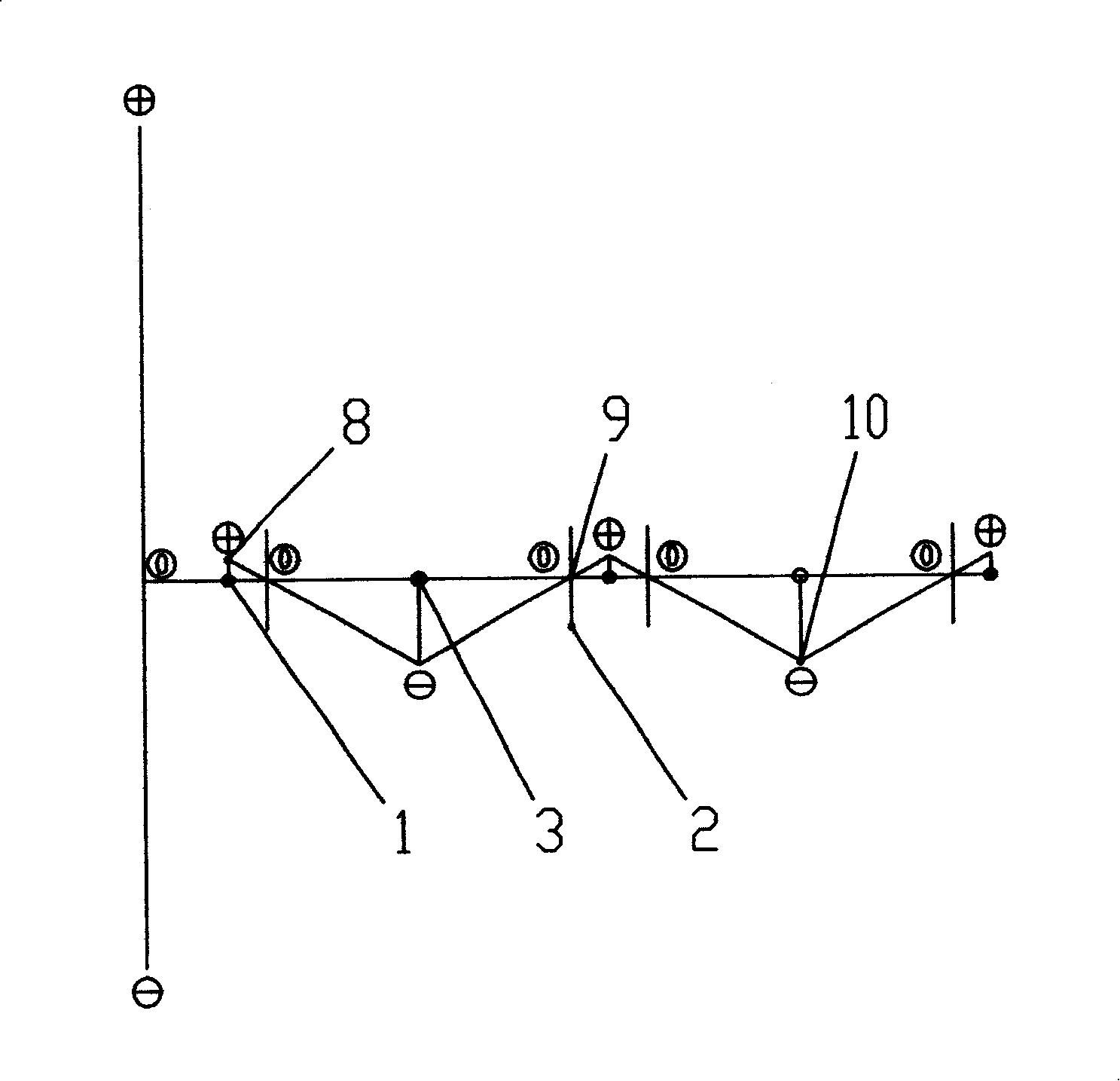 Configuration scheme of lens style high voltage electrostatic dust collection electric field