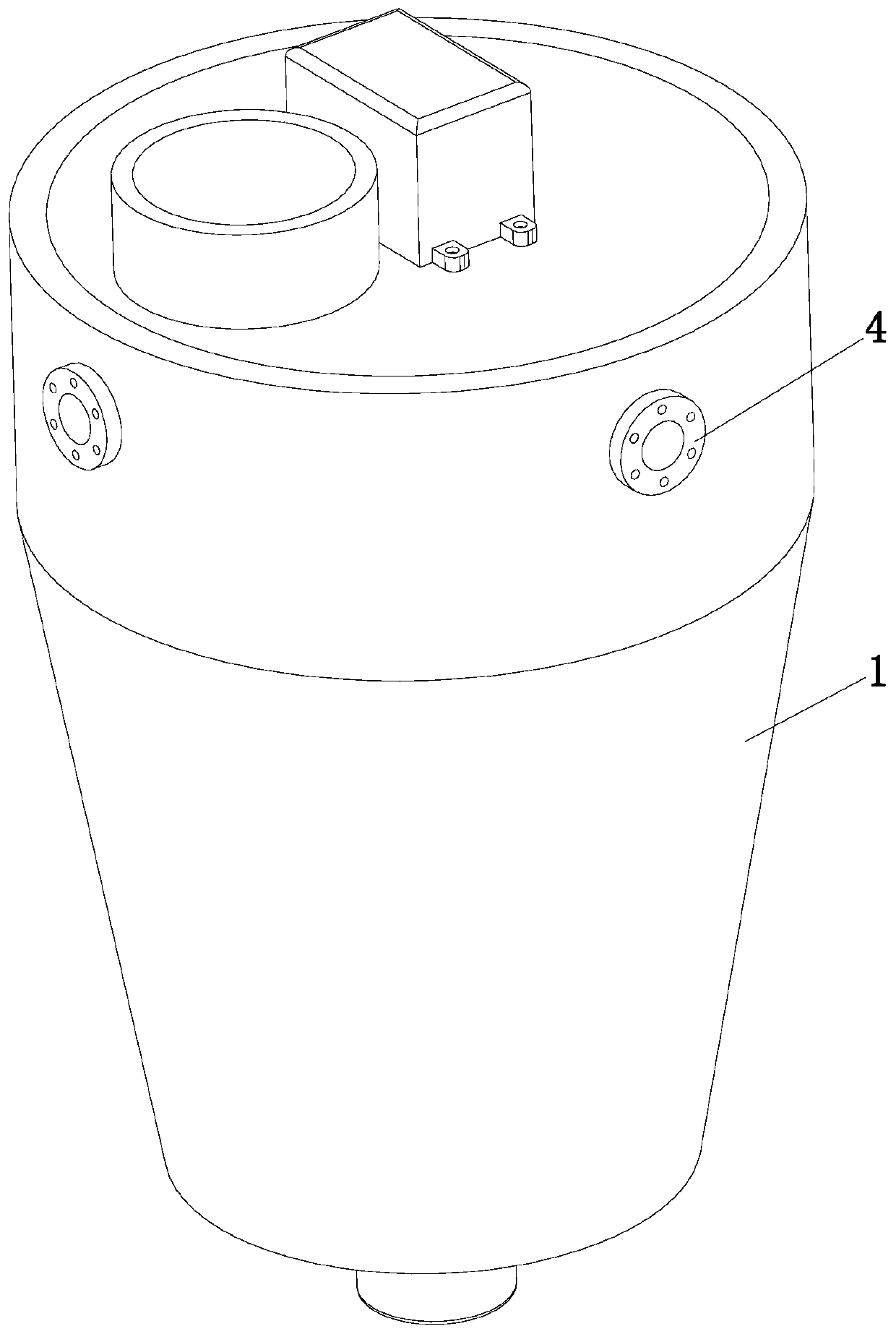 A kind of food waste treatment device