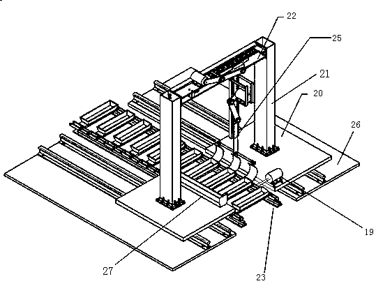 Lead slag salvaging device