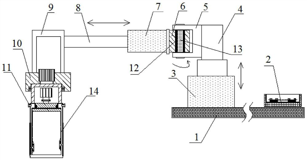 A forest ecological restoration device