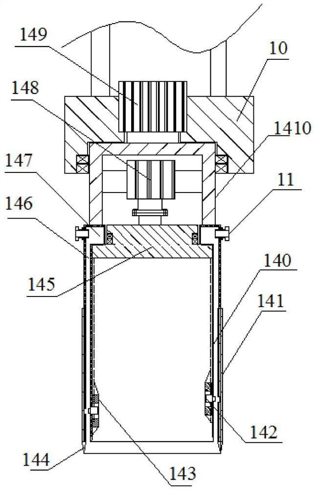 A forest ecological restoration device