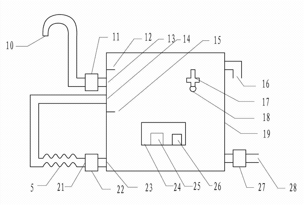 Water cooling control method for high-power electromagnetic oven