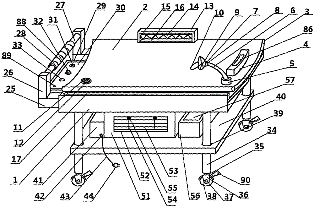 Movable infectious disease isolating and transferring device