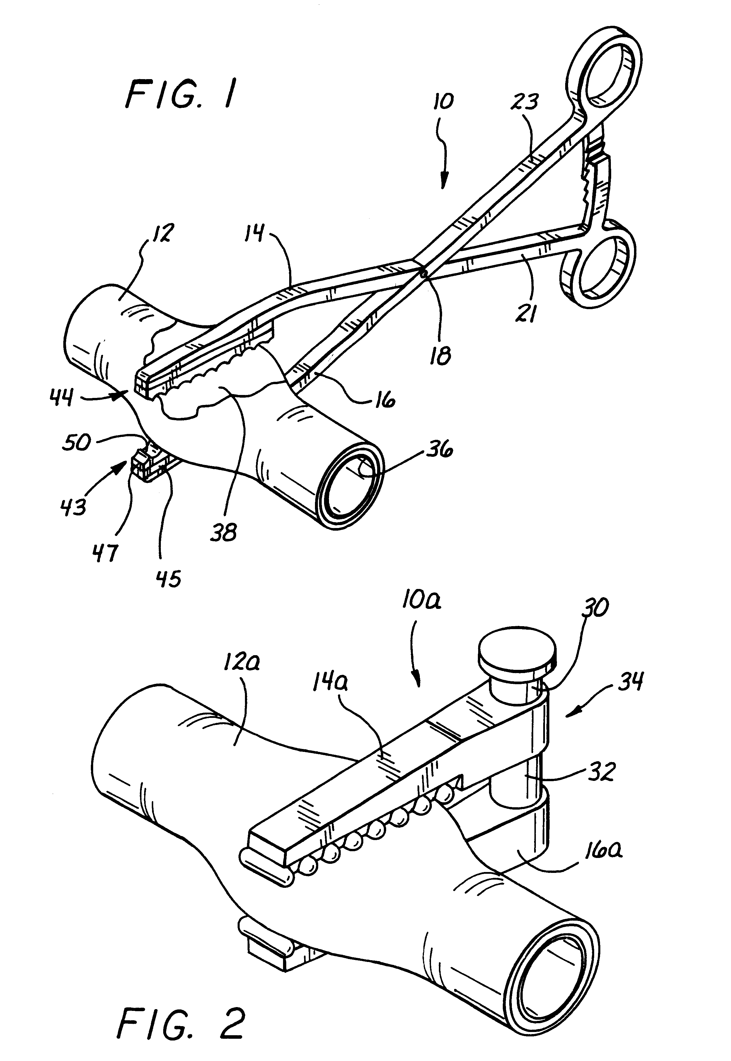 Surgical clamp with improved traction