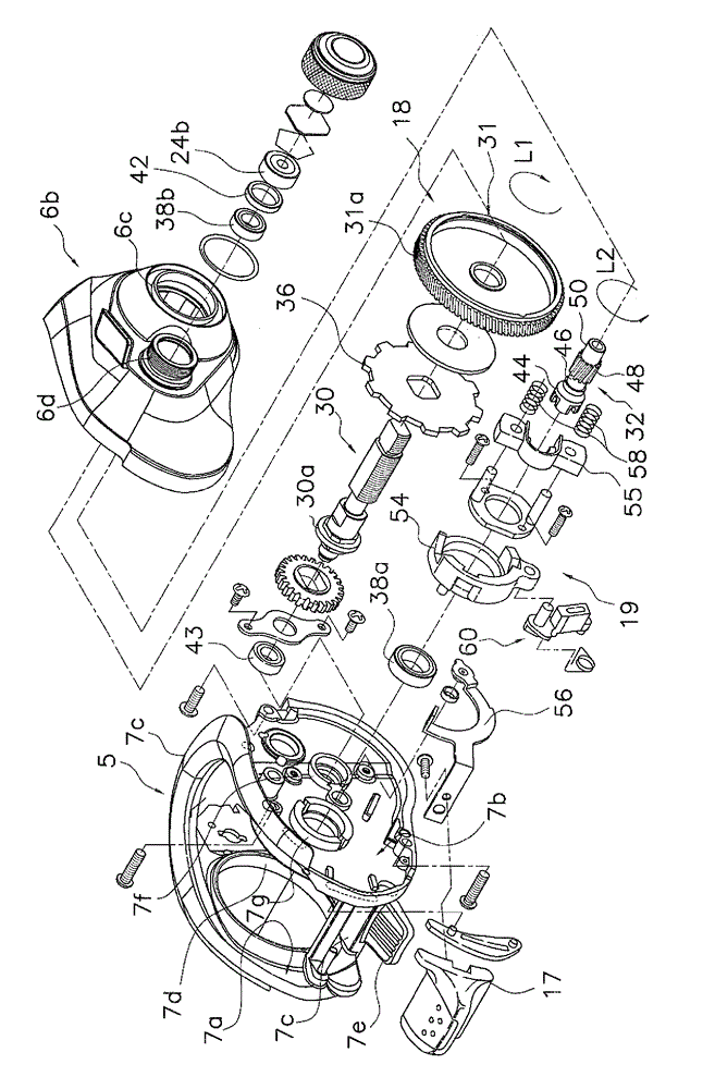 Dual-bearing reel and clutch mechanism thereof